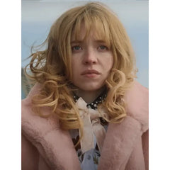 Penny Jo Poplin Americana Pink Fringe Jacket