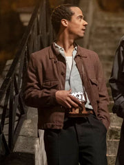 Jacob Anderson Interview With The Vampire S02 Brown Jacket