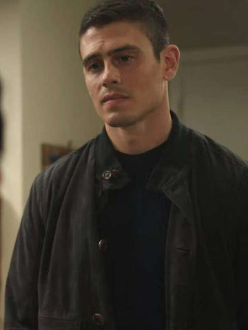 Isaac Laid 2024 Black Bomber Jacket