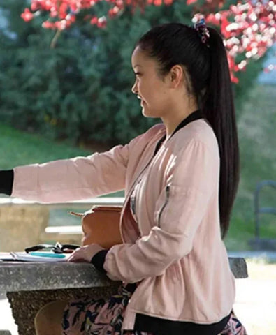 The Boys Lana Condor Pink Jacket