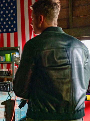 Tracker S02 Colter Shaw Bomber Leather Jacket