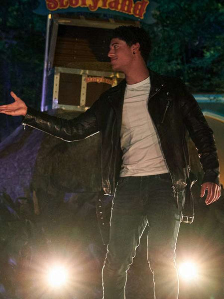 Jan Luis Castellanos Tall Girl 2 Leather Jacket