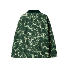 The Residence 2025 Taran Killam Green Rose Print Jacket