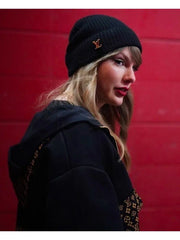 Taylor Swift Black Fleece Jacket