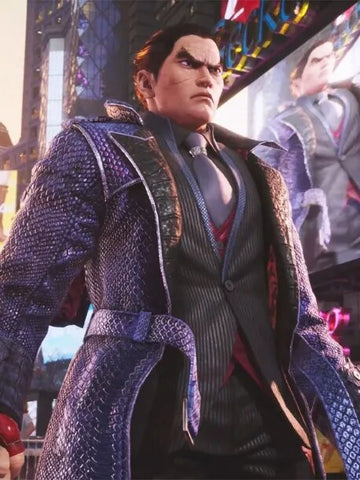 Tekken 8 Kazuya Mishima Leather Coat