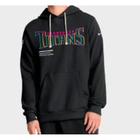 Tennessee Titans Black 2025 Dri-FIT Hoodie