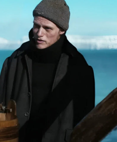 The Damned Joe Cole Black Wool Coat