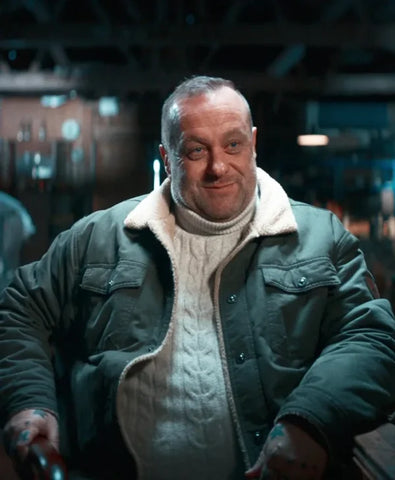 The Diamond Heist Lee Wenham Green Jacket