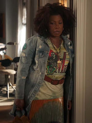 The Equalizer Season 3 Aunt Vi Denim Jacket