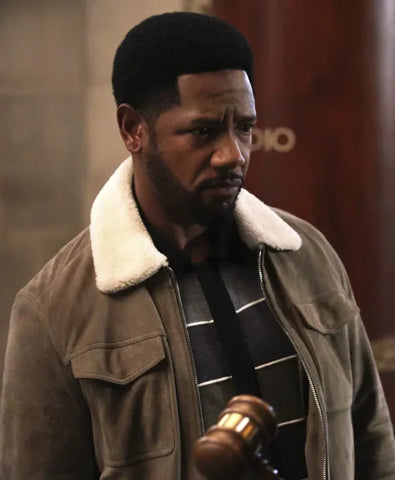 The Equalizer Tory Kittles Brown Jacket