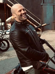 The Expendables 4 2023 Jason Statham Black Jacket