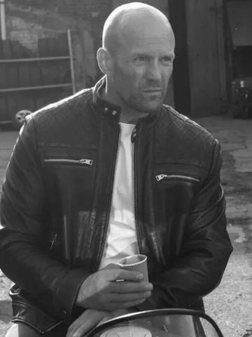 The Expendables 4 2023 Jason Statham Black Jacket