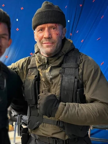 The Expendables 4 Jason Statham Green Jacket