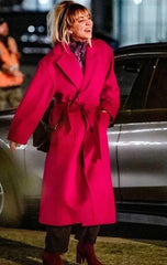 The Flight Attendant S02 Cassie Bowden Pink Coat