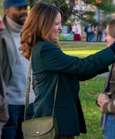 The Four Seasons Tina Fey Green Blazer