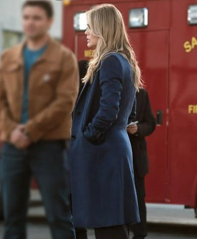 The Hunting Party S01 Rebecca Henderson Blue Coat