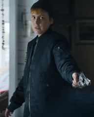 The Instigators 2024 Scout Backus Black Bomber Jacket