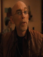 Jackie Earle Haley The Long Game 2025 Cafe Racer Biker Jacket