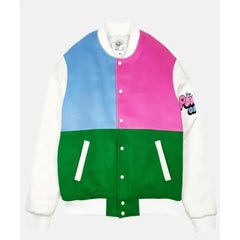 The Powerpuff Girls Minimal Varsity Jacket