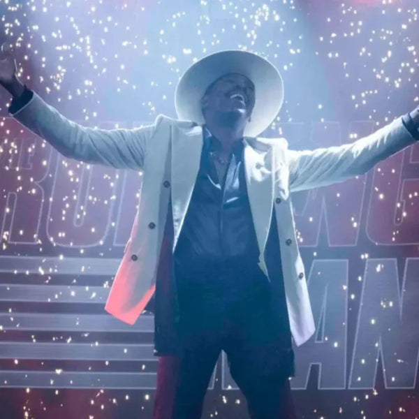 The Running Man 2025 Colman Domingo White Blazer