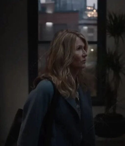 The Son 2022 Laura Dern Blue Coat