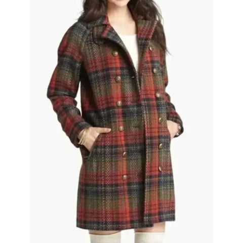 Ruby Cruz The Threesome 2025 Plaid Coat