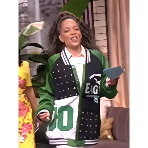 The View 2025 Sunny Hostin Eagles Varsity Jacket