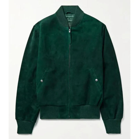 The Voice S28 Michael Buble Suede Leather Jacket