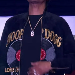 Snoop Dogg The Voice S28 Black Bomber Jacket
