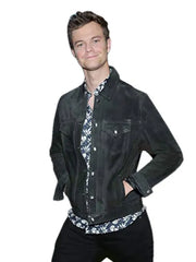 The Boys Jack Quaid Suede Leather Jacket