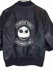 The Nightmare Before Christmas Jack Skellington Bomber Black Jacket