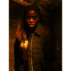 The Day of the Jackal Bianca Black Quilted Jacket