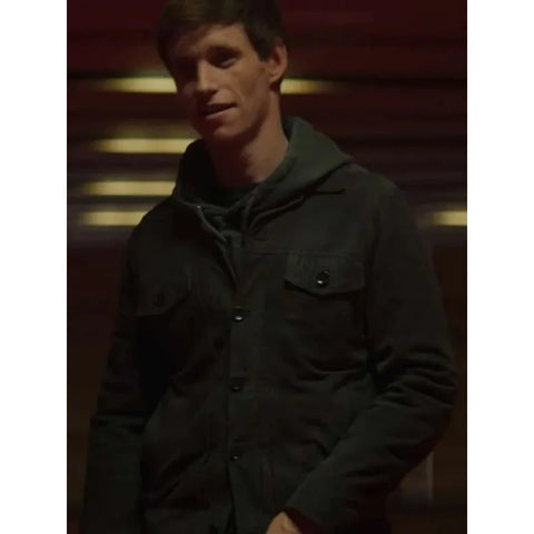 The Day of the Jackal Eddie Redmayne Suede Jacket