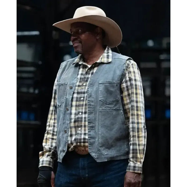 The Last Rodeo 2025 Mykelti Williamson Denim Vest