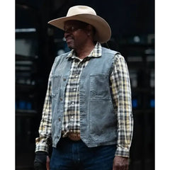 The Last Rodeo 2025 Mykelti Williamson Denim Vest
