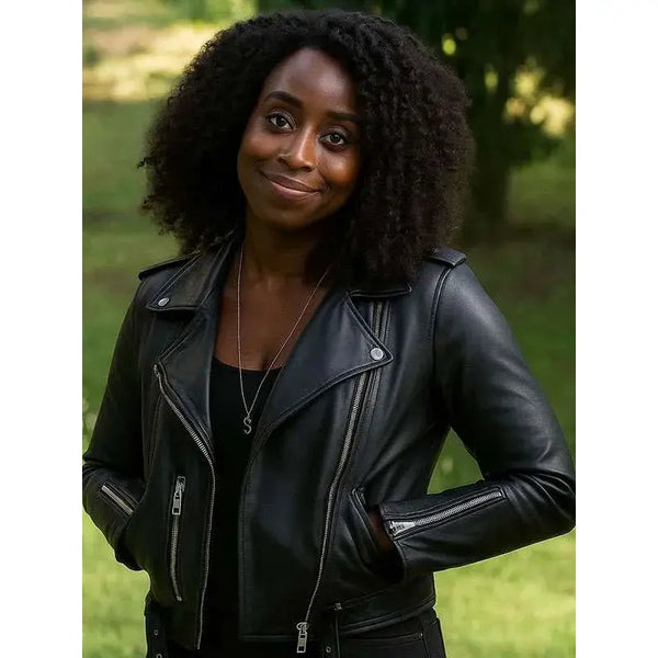 The Sandman Rose Walker Black Leather Jacket