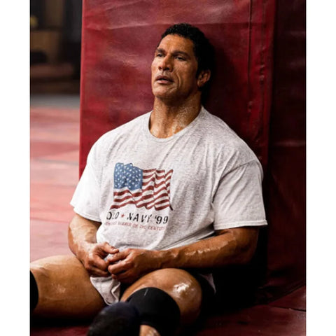 The Smashing Machine Dwayne Johnson White T-Shirt