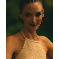 The White Lotus Charlotte Le Bon Halter Top