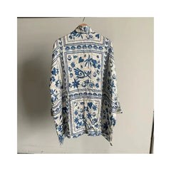 The White Lotus S03 Parker Posey Printed Shirt Dress