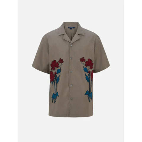 The White Lotus S03 Christian Friedel Floral Shirt