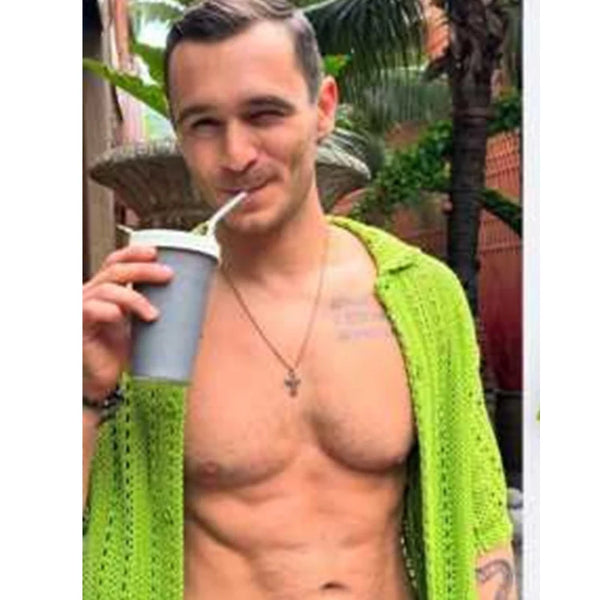 The White Lotus S03 Julian Kostov Lime Shirt