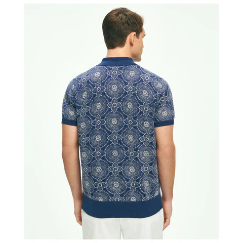 The White Lotus S03 Patrick Schwarzenegger Medallion Shirt