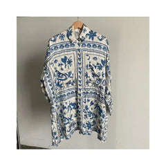 The White Lotus S03 Parker Posey Printed Shirt Dress