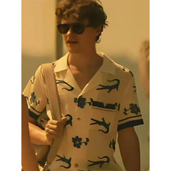 The White Lotus S03 Sam Nivola Print Shirt