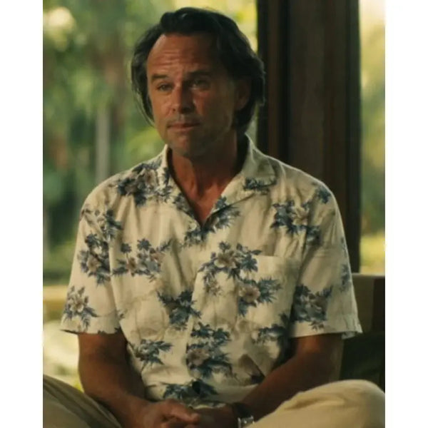 The White Lotus S03 Walton Goggins Floral Shirt