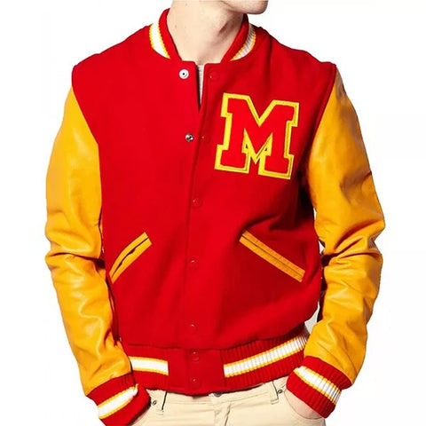 Thriller M Logo Michael Jackson Varsity Jacket