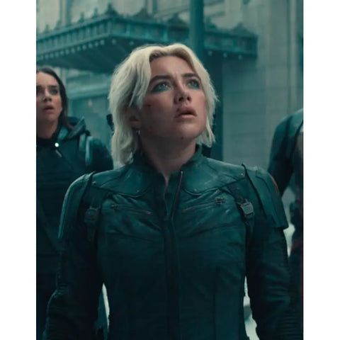 Thunderbolts (2025) Yelena Belova Leather Jacket