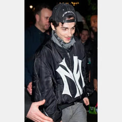 Timothée Chalamet Signature Mowalola Bomber Jacket