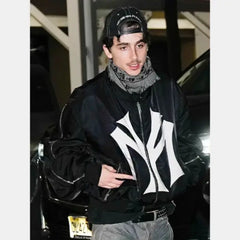 Timothée Chalamet Signature Mowalola Bomber Jacket