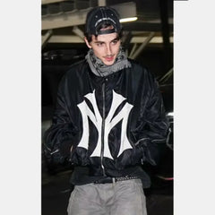 Timothée Chalamet Signature Mowalola Bomber Jacket